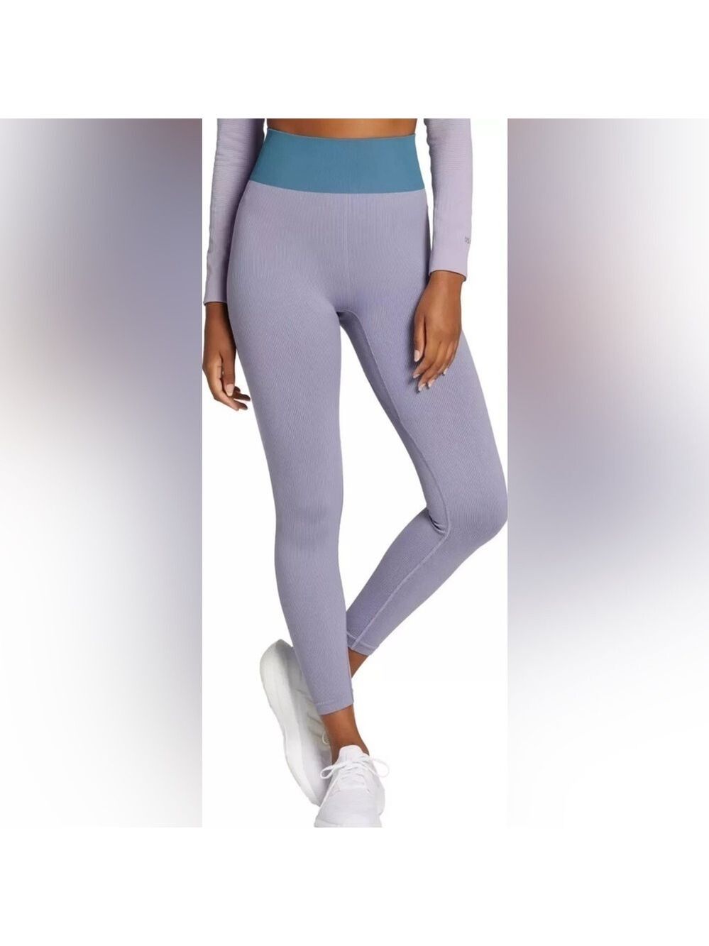 DSG Women’s Twitch + Allison Seamless Iridescent Legging Lavender Size Medium - Picture 7 of 9